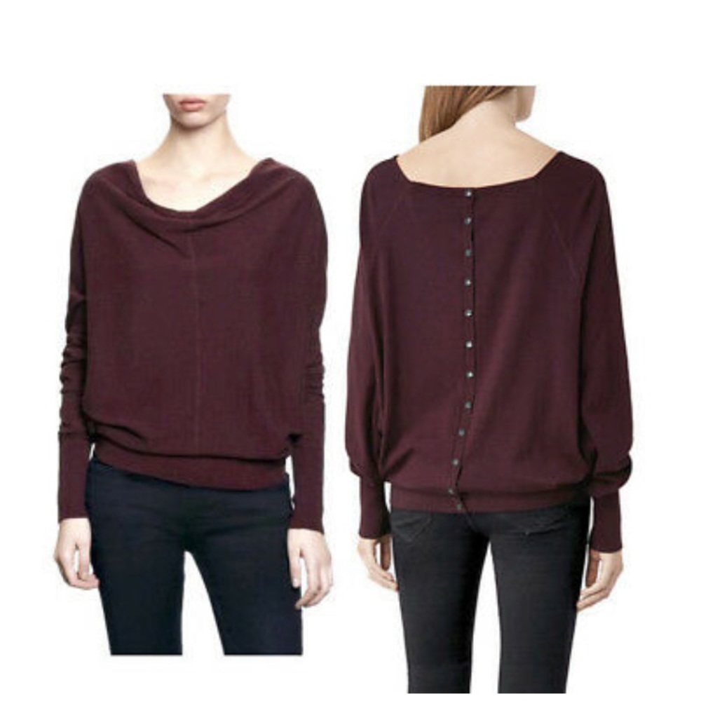 All Saints Edgar Cowl Neck Sweater